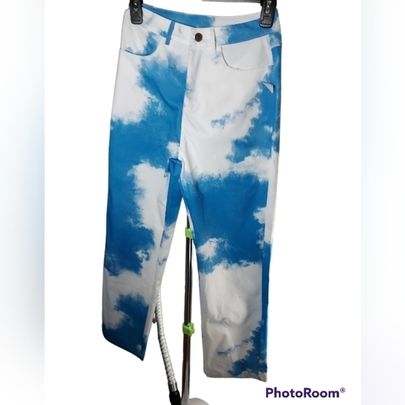 Tie dye pants small 50%polyester spandex - Picture 5 of 7